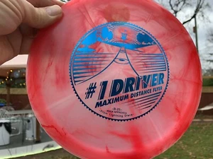 2016 Lightning #1 Driver PFN Swirl (Free Innova Pin) Disc Golf Floats 139G #829 - Picture 1 of 12