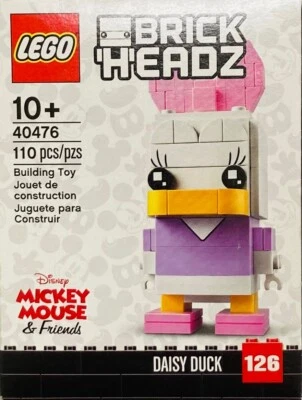 NIB LEGO Brick Headz Mickey Mouse & Friends - Daisy Duck 40476 Set 110 pieces - Image 1 of 2