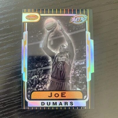 1996-97 Joe Dumars Bowman's Best Retro  Refractor #TB4 SP Pistons - Image 1 of 2