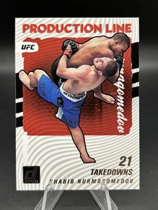 2022 Panini Donruss Production Line #5 Khabib Nurmagomedov - Picture 1 of 2