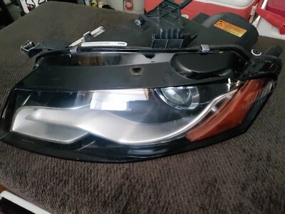 09-12 Audi Quatro A4 S4 XENON HID Adaptive LH Driver Headlight - Image 1 of 4