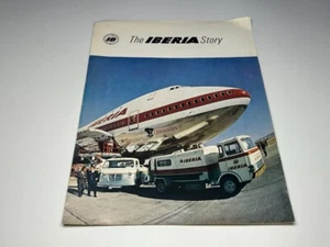 The Iberia Story 1970s Brochure Spanish Airline History Fleet Routes Achievement - Picture 1 of 5
