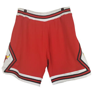 Mitchell & Ness Authentic Chicago Bulls NBA Jersey Shorts XL XLarge Red NWT