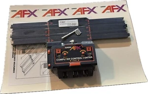 HTF - AFX TOMY COMPUTER CONTROL CENTER w/Flags #8639 - NEW - MINT ON CARD - Picture 1 of 3