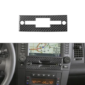 Radio Navegación Interior de Fibra de Carbono Borde Reproductor de CD para Cadillac CTS 2003-2007 - Imagen 1 de 15