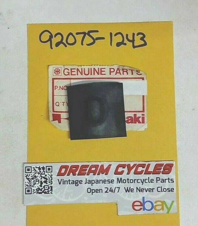 川崎 KZ1100 KZ1000 KZ750 KZ650 CSR LTD 原始设备制造商前灯橡胶损坏 92075-124 — 第 1/1 张图片