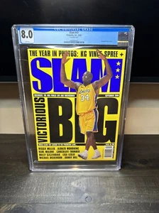 CGC 8.0 NEWSSTAND EDITION Slam Magazine(original)-Shaquille O’Neal-Sept 2000 - Picture 1 of 1