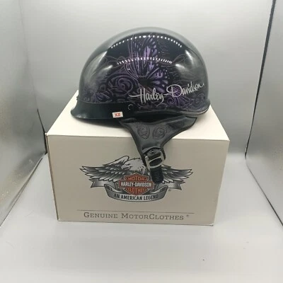 XS Harley Davidson DOT HD-J02 Butterfly graphic Ultra-Light - Image 1 of 4