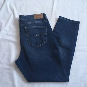 Tommy Jeans, caviglia skinny vita media, taglia 8-32” vita, gamba 27”, elasticizzato, usato, - Foto 1 di 14