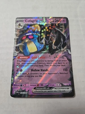 Cofagrigus ex 076/182 Sv04: Paradox Rift Holo - Image 1 of 2