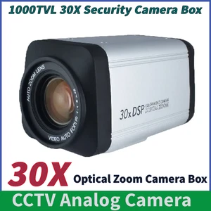 1000TVL 30X Optical Zoom Auto Focus CCTV Analog Camera 30X Security Camera Box - Picture 1 of 11