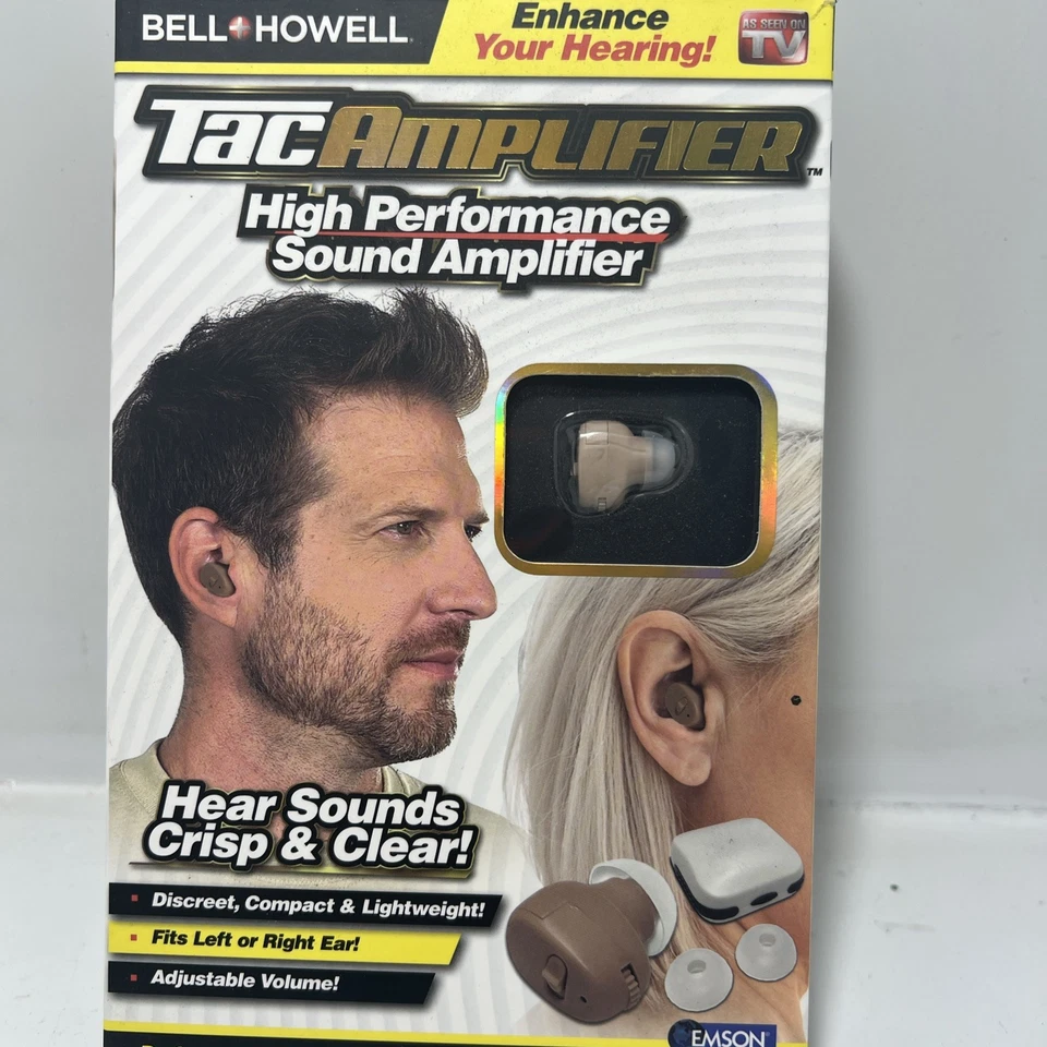 Amplificador de audición Loud N Clear sonido personal audífono NUEVO SELLADO como se ve en TV Foto 1 de 1