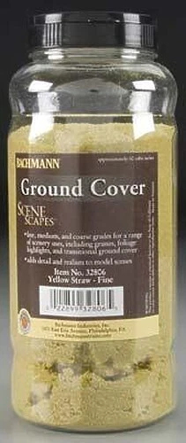 Bachmann Ground Cover - Yellow Straw - Fine - Model Railroad Grass Earth - Image 1 of 1