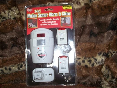 Motion sensor Alarm and Chkime U. S. Patrol - Image 1 of 4
