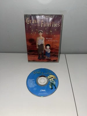 Grave of the Fireflies Studio Ghibli Film DVD 1988 Anime Tested! - Image 1 of 4