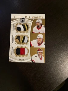 2022-23 UD The Cup Ottawa Senators Trios Rookie Patch Jake Sanderson Sogaard /10 - Picture 1 of 2