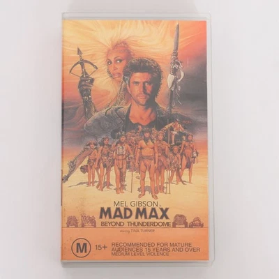Mad Max Beyond Thunderdome VHS Cassette Tape  - Image 1 of 4