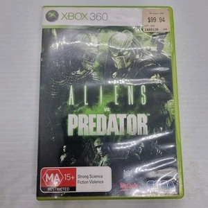 Aliens vs Predator Microsoft Xbox 360 PAL GC Complete With Manual Good Condition - Picture 1 of 4