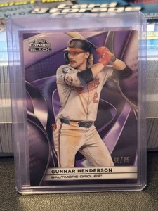 2025 Topps Chrome Black - Gold, Blue, Green Refs, Base, RC's - Pick - Picture 1 of 1