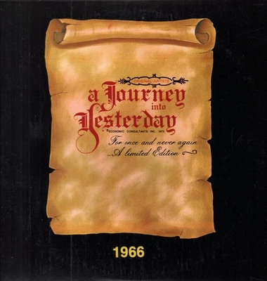 Various Artists A Journey Into Yesterday-1966 LP vinyl USA E.c. Productions 1973 - Image 1 of 3