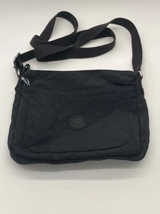 Kipling Black Crossbody Shoulder Bag Purse - Picture 1 of 12