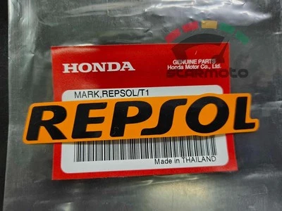 1Pieza PEGATINA REPSOL PARA HONDA CALCOMANÍA INSIGNIA LOGO EMBLEMA CARENADO TANQUE 16x94 mm. Foto 1 de 4