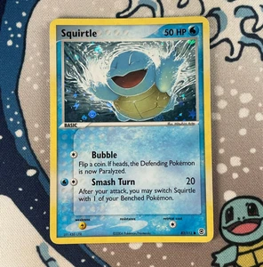 Squirtle 83/112 Reverse Holo EX FireRed & LeafGreen Pokemon Card Vintage 2004 LP - Bild 1 von 10