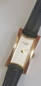 Rotary Ladies Gold Plated Quartz Rectangle Watch LS02274/29 - Picture 1 of 11
