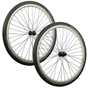 28 Zoll Laufradsatz Shimano Deore T610 Bereifung Schwalbe Marathon plus Mantel - Bild 1 von 9