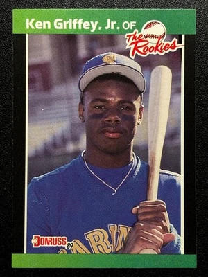 Donruss The Rookies #3 1989 Ken Griffey, Jr. radiocontrol Seattle Mariners Foto 1 de 2