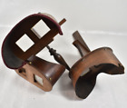 ANTIQUE 19TH CENTURY WOODEN STEREOSCOPE WITH INCOMPLETE MODELS
