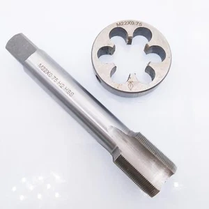 M22 x 0,75 mm Gewindebohrer & M22 x 0,75 mm Matrize Gewinde Rechtshänder - Bild 1 von 4