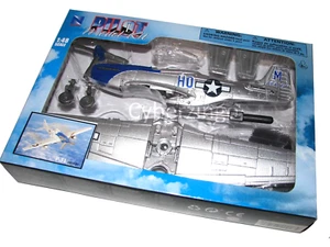 Kit de avión modelo de plástico NewRay 1:48 P-51 P51 totalmente nuevo - Imagen 1 de 12