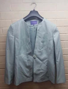 Autonomy Women's Grey Long Sleeve Blazer Size UK 16P, EUR 44 (A7) - Picture 1 of 5