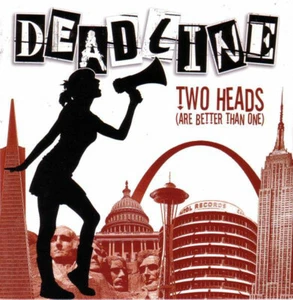 DEADLINE Two Heads 7" new WHITE VINYL punk Oi! Longshot - Imagen 1 de 1