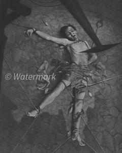 RETRATO surrealista vintage de William Mortensen - FOTO PUBLICITARIA 8X10 - Imagen 1 de 1