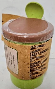 KEKA GRÜN WEIZENFASER Mehrwegbecher - Heißer Müslibecher mit LÖFFEL & DECKEL - 350 ML - Bild 1 von 1