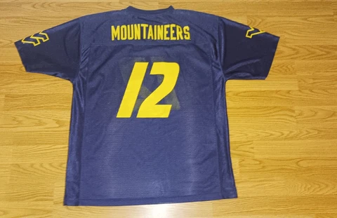 WEST VIRGINIA MOUNTAINEERS COLLEGE JERSEY MEN SIZE LARGE PROEDGE BLUE VINTAGE Cover
