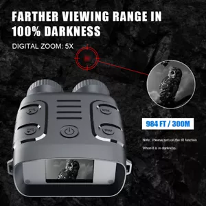 1080P Binoculars Digital Zoom Day & Night Telescope Infrared Night Vision Device - Picture 1 of 24