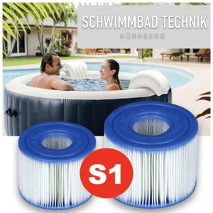 S1 Filter 2 Stk Filterkartusche Typ S1 für Whirlpools Pure Spa Pool Pumpe - Bild 1 von 1