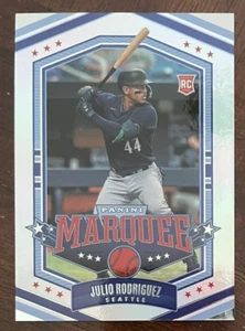 JULIO RODRIGUEZ - 2022 Panini Chronicles - Marquee - Carta RC #15 - Foto 1 di 2
