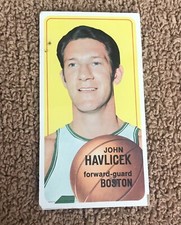 John Havlicek, Forward-Guard Boston, T.C.G., 1968 Basketball Card 