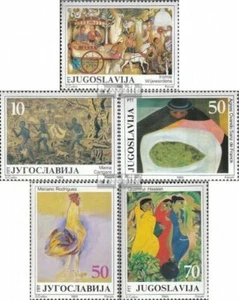 Jugoslawien 2132-2136 (kompl.Ausg.) postfrisch 1985 Kunst - Bild 1 von 1