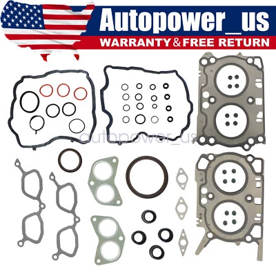 JUEGO DE JUNTAS DE CULATA PARA SUBARU CROSSTREK XV CROSSTREK IMPREZA 2.0 DOHC FB20 2012-17 Foto 1 de 4