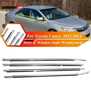 Door Weatherstrip Belt Exterior Window Moulding Trim Seal for Toyota Camry 12-14 - Picture 1 of 10