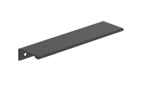 Miseno MCPEP1519 Mulberry 5-3/16" Center to Center Finger Cabinet Pull Matte Bla - Picture 1 of 4