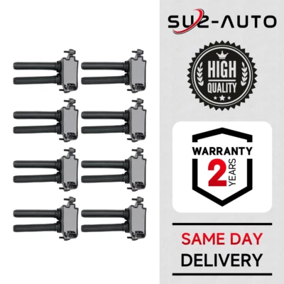 8PCS Ignition Coil For Ram 1500 2500 3500 4500 5500 5.7L 6.4L 2011 - 2014 UF504 - Image 1 of 4