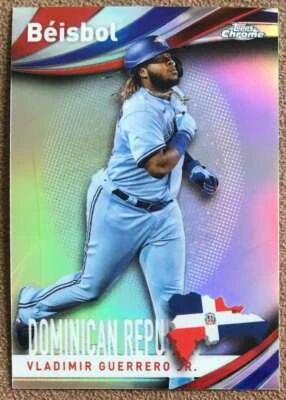 2021 Topps Chrome Beisbol Vladimir Guerrero Jr. Toronto Blue Jays #B-6 - Image 1 of 2