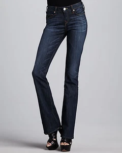 Nuevo con etiquetas True Religion Tony High Rise micro corte bota jeans en Luckdraw - Imagen 1 de 7