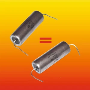 0.47uF 400V PAR EMPAREJADO PAPEL EN ACEITE PIO CONDENSADORES DE AUDIO K40Y-9 - Imagen 1 de 2